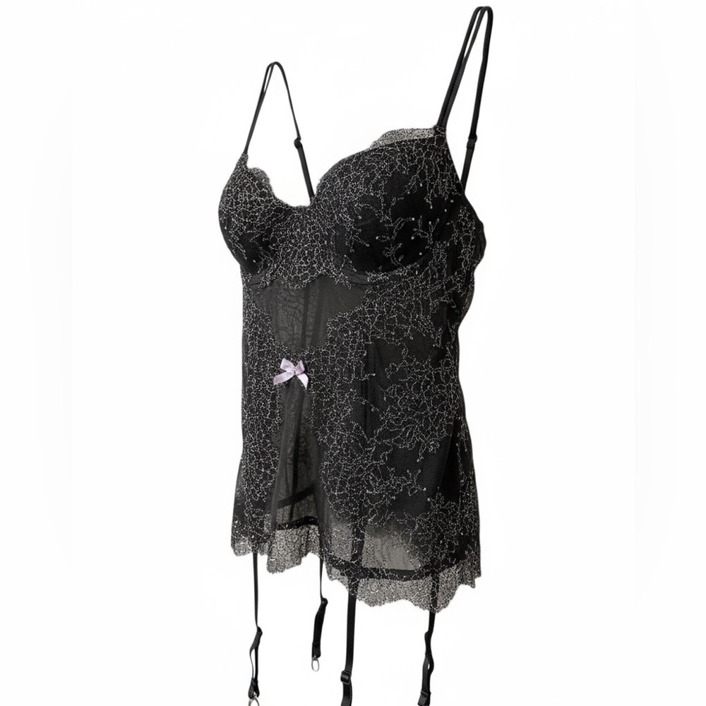 Victoria’s Secret Intimates Chemise, Lingerie, Underwire, Lace, Sexy, Sz 34C